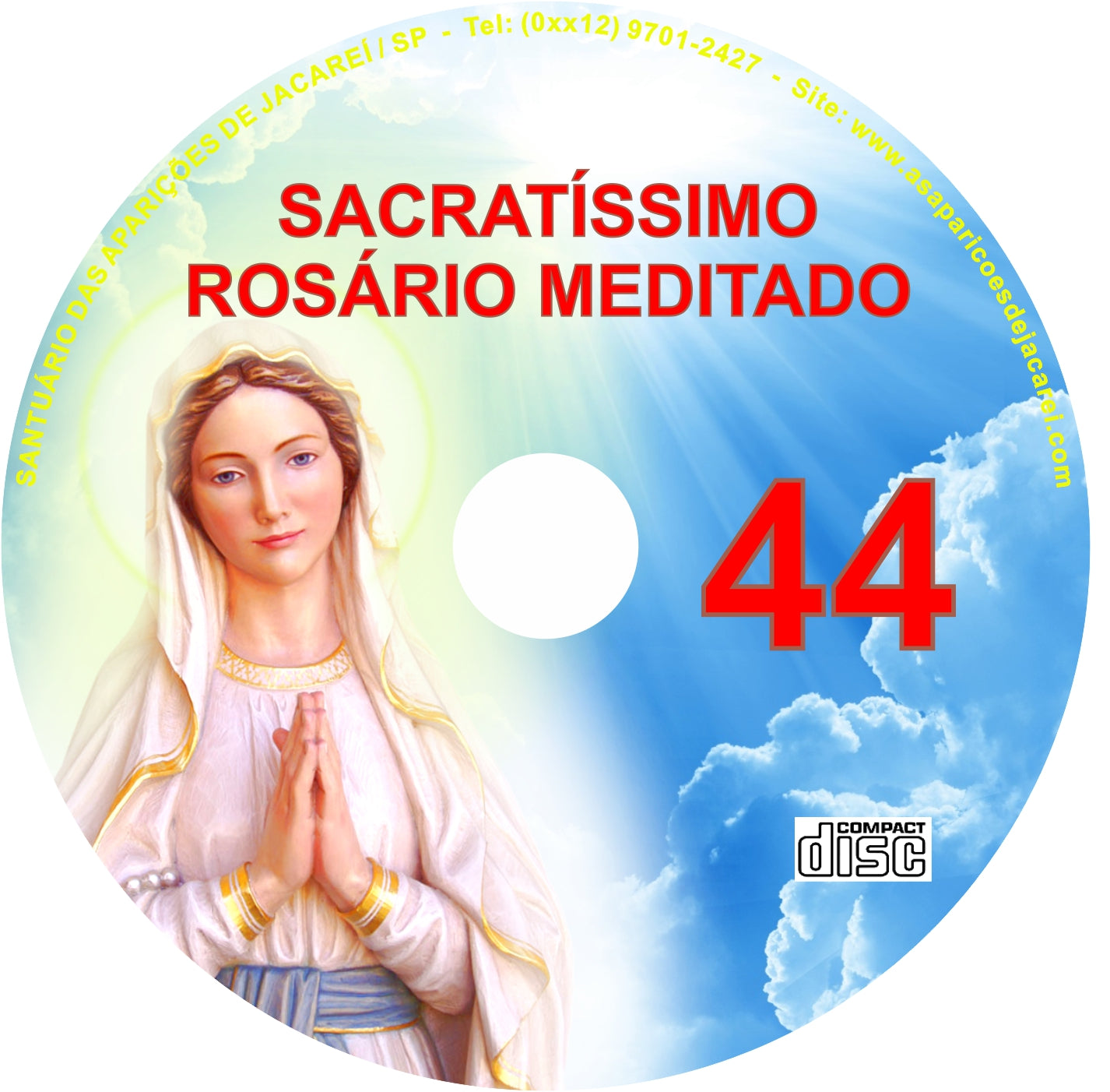 CD Rosário Meditado 044 CD Rosário Meditado 044